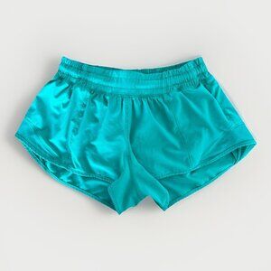 Lululemon Hotty Hot Shorts II 2.5" Size 4 Kelly Green Preppy Running Athleisure